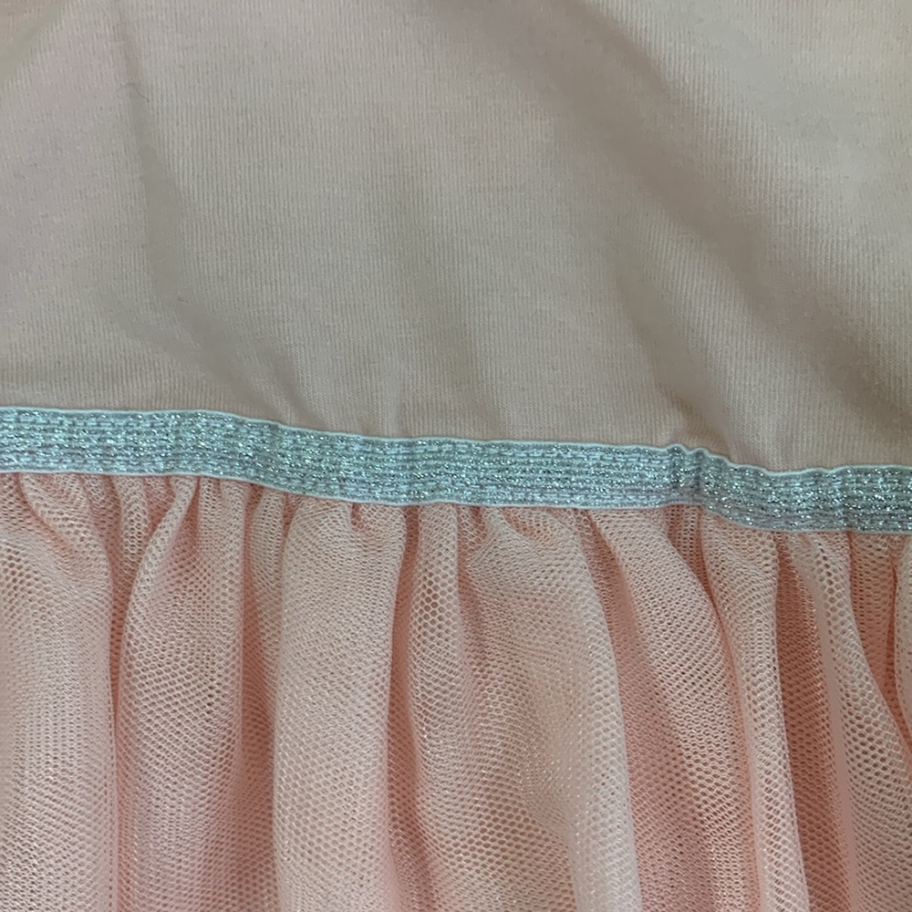 Pink Ballet Leotard Tutu Skirt Sparkle Dance Costume Girls 14/16 - Picture 3 of 5